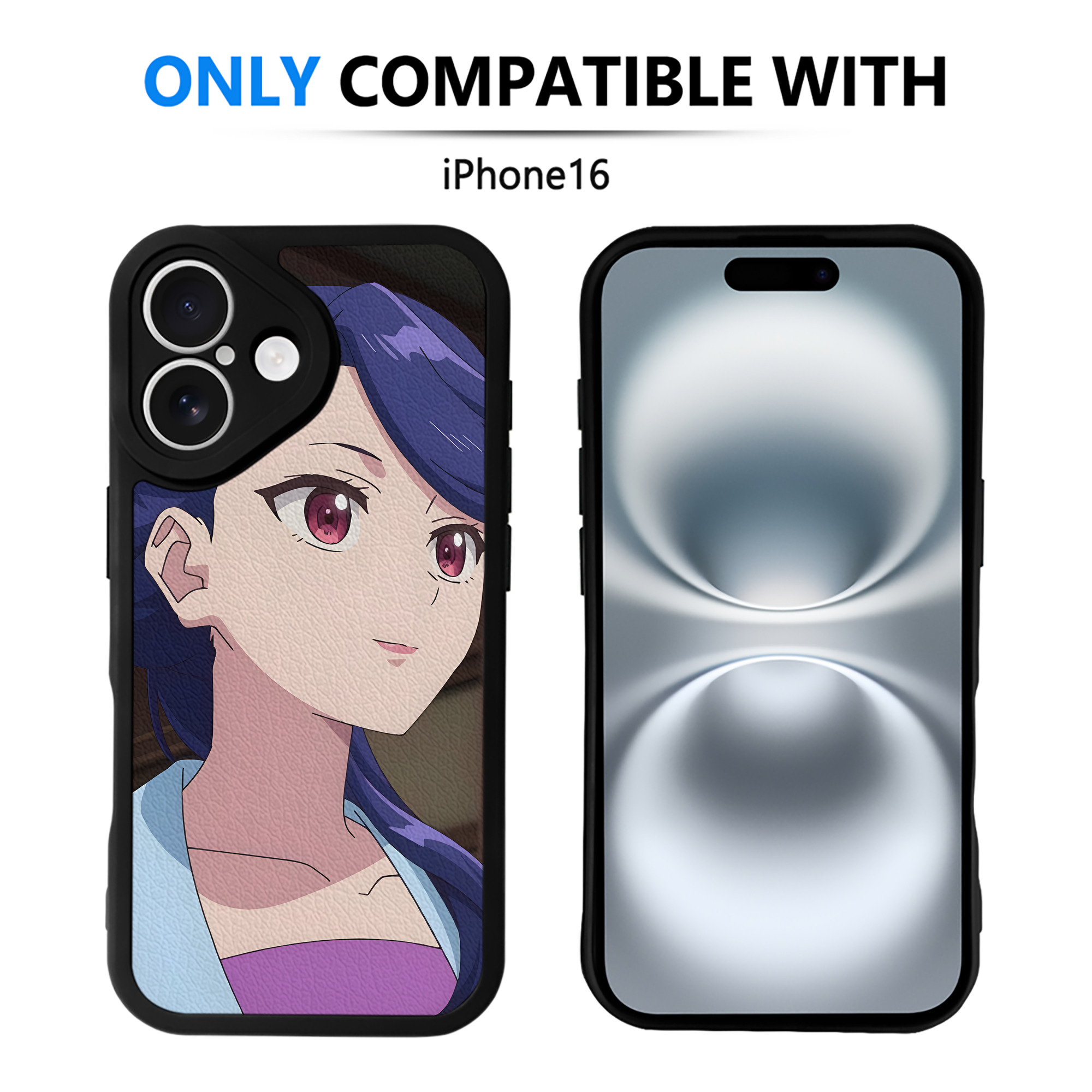 薬屋のひとりごと The Apothecary Diaries 【iPhone 16シリーズ対応】シリコンスマホケース（レザー調） 材質：シリコン